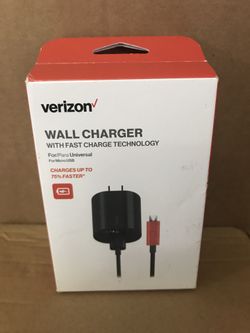 Verizon charger lightning car and wall charger