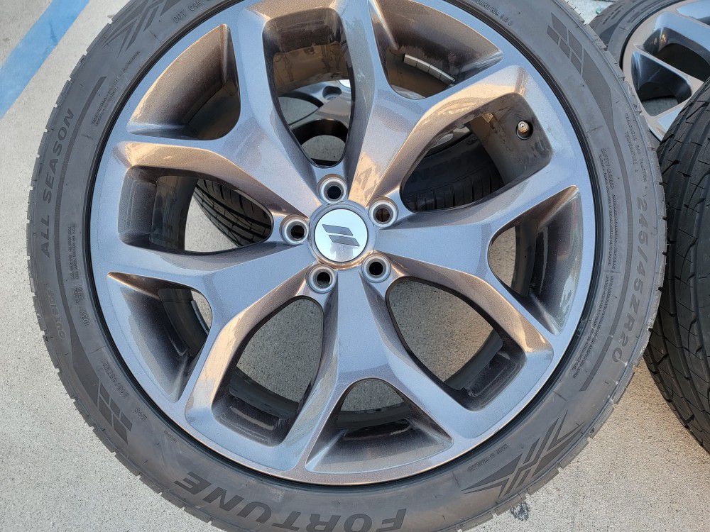 Original 20" DODGE CHARGER Wheels With New Tires 