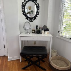 Vanity and Bench Stool 