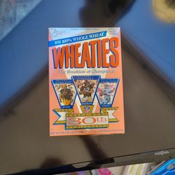 Collectible Wheaties Boxes NFL
