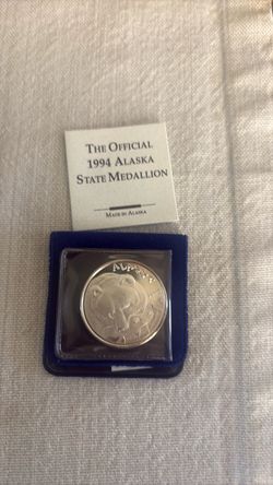 Alaska state medallion -Bear (1994)