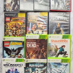 PlayStation 2, PlayStation 3 And Xbox 360 Games Call Of Duty, Lego Games And More READ DESCRIPTION 