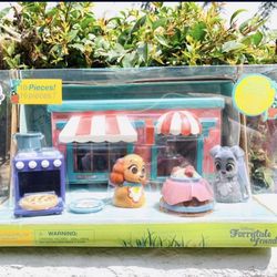 Rare ❤️ Disney Lady And The Tramp Restaurant Playset Furrytale Friend Figure