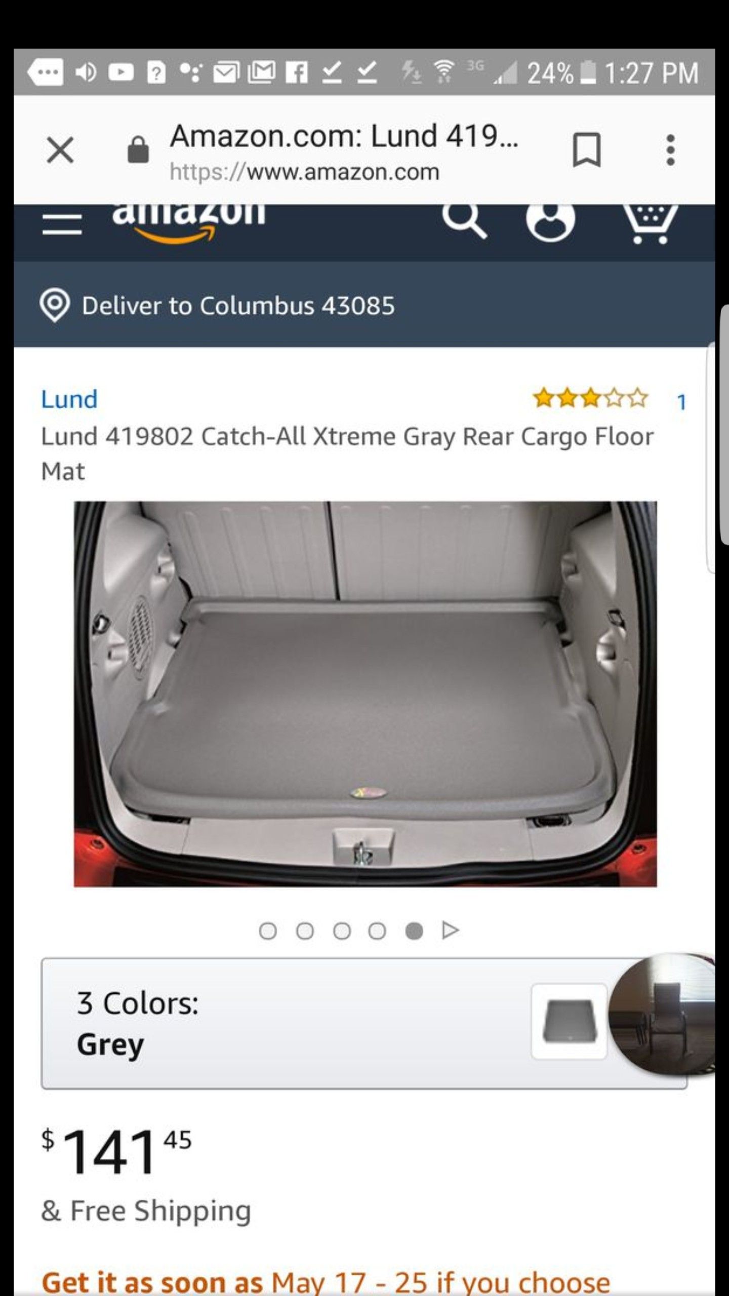 Car Rear liner