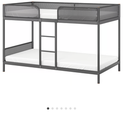 Bunk bed, and mattress together