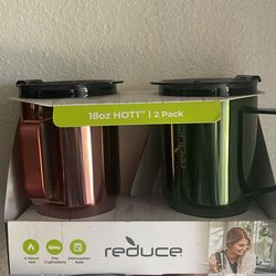 Hot beverage mugs