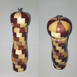 Hand crafted 10” segmented paper mill