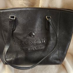 Kate Spade  Black Leather Purse 