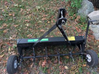 Brinly 40-Inch Tow-Behind Plug Aerator