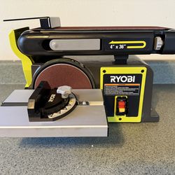 Ryobi 4 in x 36 in. Disc Sander