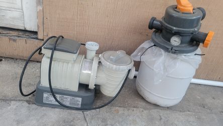 Poop Pump Ane Sand Filter