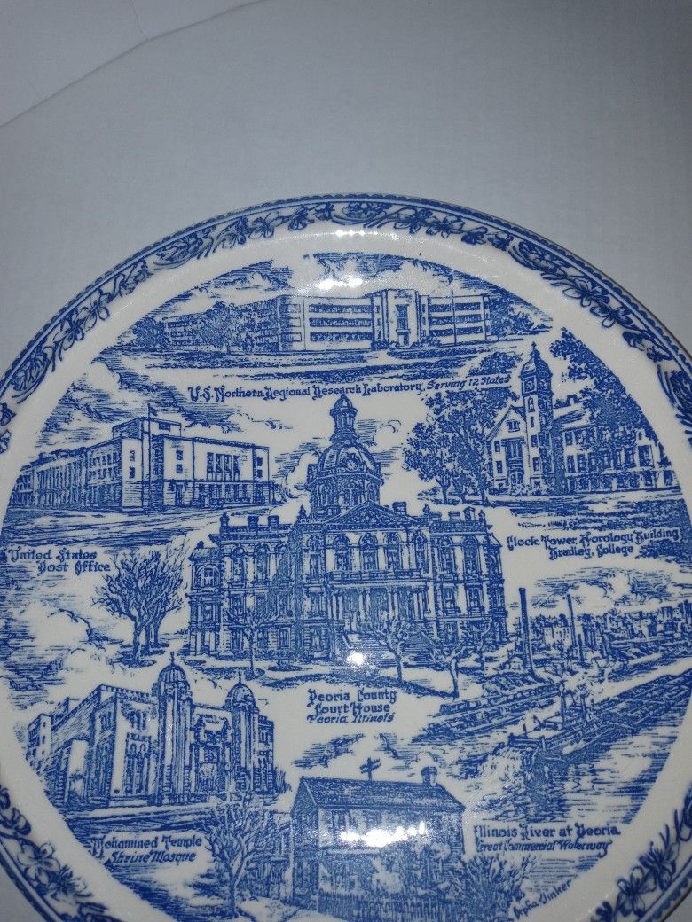 Two Vintage Plates