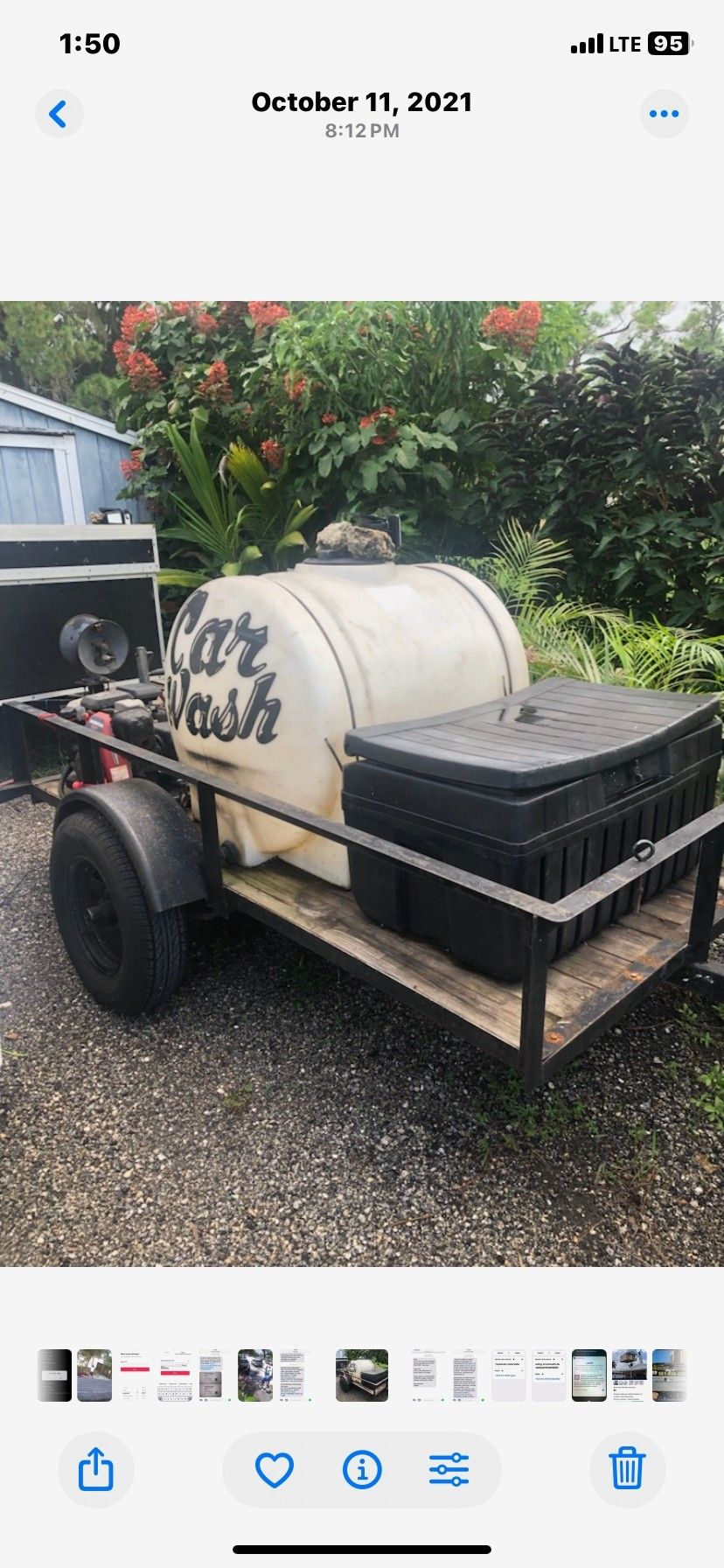 Trailer for carwash is sold as this if you want to see it. $1350