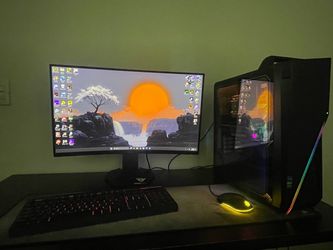 ROG gaming pc + Dell 144 hz monitor