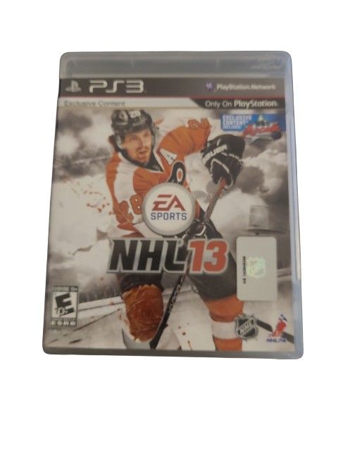 NHL 13 (Sony PlayStation 3, 2012) Complete w/ Manual - Tested Working