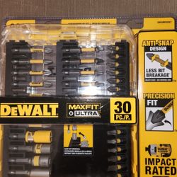 Dewalt Maxfit 30pc Impact Driver Bit Set 