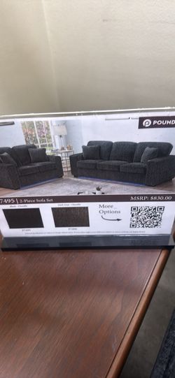 2 pc sofa set new in boxes