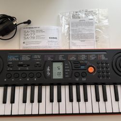 Casio SA-76 Portable Keyboard