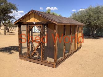 Chicken coop shed 15x8