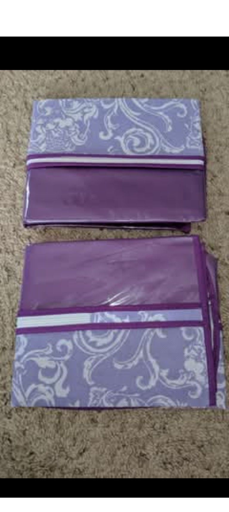 Brand new, never used, set of 2 Garment protectors.
