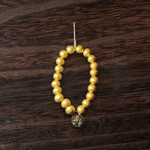 Beaded And Charm Bracelet
