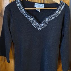 Sweater With Rhinestones, Size L