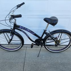 Green Bike Beach Cruiser
