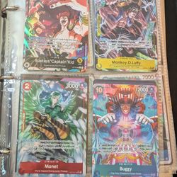 One Piece Alt Art And Treasure Rare Cards