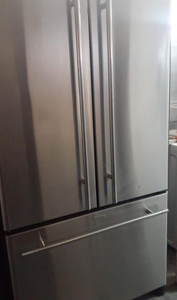 Maytag 3-Door Stainless Steel Refrigerator Fridge

