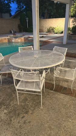 Vintage patio set