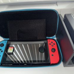 Nintendo Switch Bundle w/ Charger, Dock, Case & Animal Crossing
