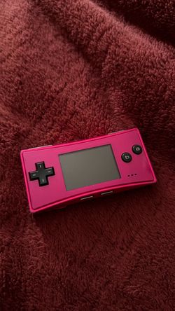 Gameboy micro pink EU exclusive