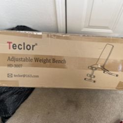 Adjustable Weight Bench (Brand New)