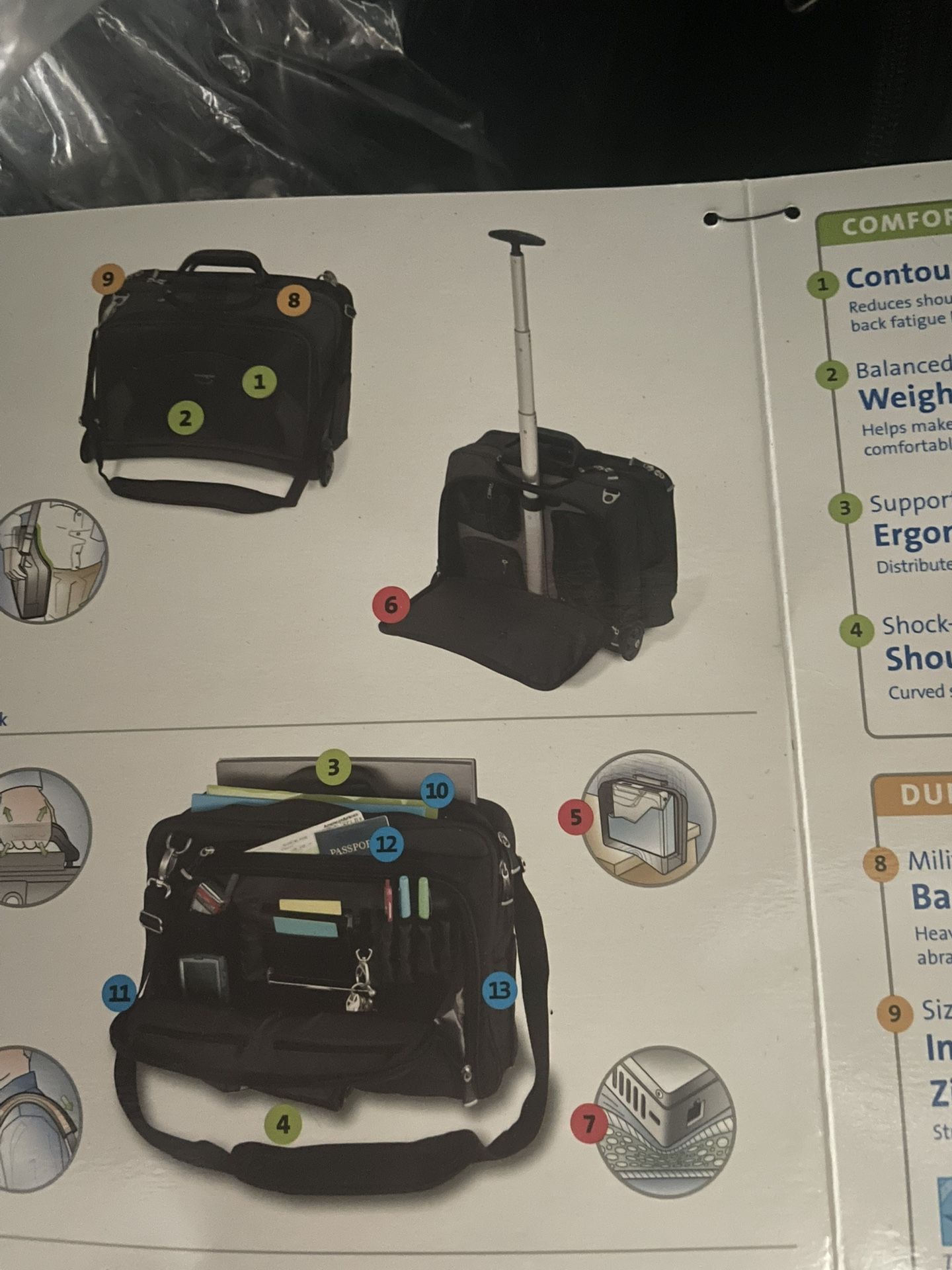 Kensington Up Right Rolling case