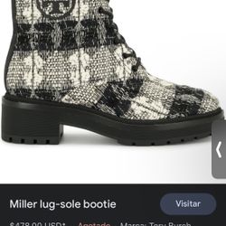 Tory Burch Miller notched sole ankle boot size 6.5 new without box I accept offers