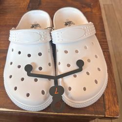 ♥️♥️Brand New White CLOGS Shoes Size 7 Women’s ♥️♥️