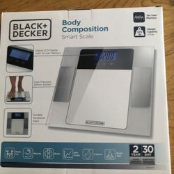 Black Decker Body Smart Scale