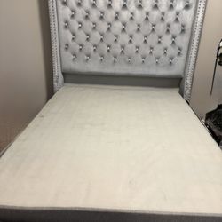 Queen Bed Frame && Box Spring