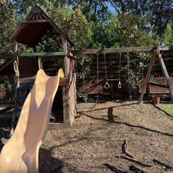 Free Backyard Playground Set!