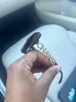 Chanel Sunglasses with Crystal Logo Temple