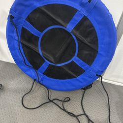 Brand New Saucer Tree Swing – 40” | Blue & Black | 700 lb Capacity