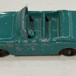 Vintage Tootsie Toy 1960 Studebaker Lark Convertible Green Die Cast Car 