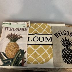 pineapple Flag Lot - Outdoor Lawn Decor - Garden Flag - Home Decor - Simi Valley