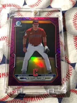 Travis Bazzana Bowman Chrome Red Numbered