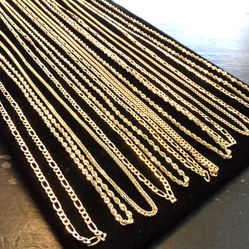 NEW 10K GOLD 24INCH CHAINS FOR SALE