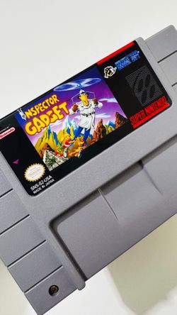 Inspector Gadget For Super Nintendo SNES Game Cartridge