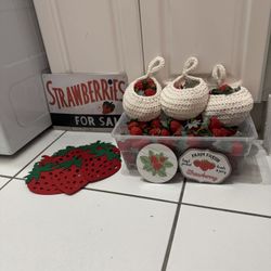 Strawberry birthday Decor 