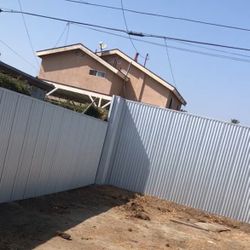 We make sheet metal fences of all sizes