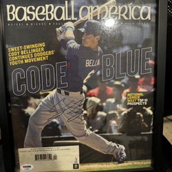 Cody Bellinger Autographed Magazine