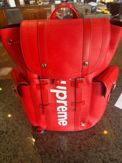 Louis Vuitton X Supreme Christopher Backpack $6k